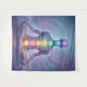 Tenture Les 7 chakras (Devant (Horizontal))