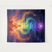 Tenture Les 7 chakras (Devant (Horizontal))