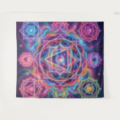 Tenture Les 7 Chakras´10 (Devant (Horizontal))
