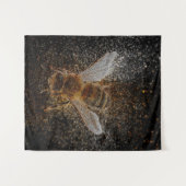 Tenture Les abeilles tombées sont magiques (Devant (Horizontal))