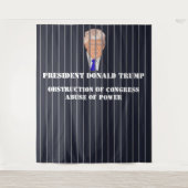 Tenture Les accusations de destitution du président Donald (Devant)