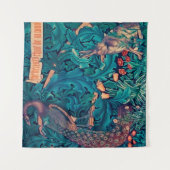 Tenture Les animaux dans la forêt, William Morris (Devant)