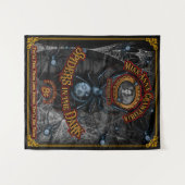 Tenture Les araignées d'Anna Crawfobia dans le sombres Sid (Devant (Horizontal))