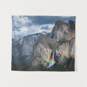 Tenture Les cascades | Bride Veil Falls Yosemite Californi (Devant (Horizontal))
