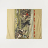 Tenture Les Chevaux de l'Ouest sauvage de Buffalo Bill (Devant (Horizontal))
