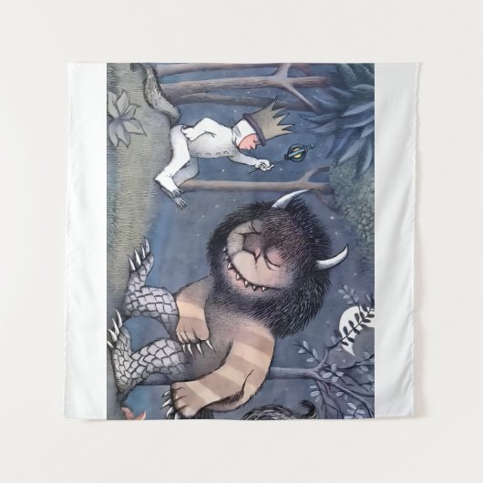 Tenture Les choses sauvages sont (Devant (Horizontal))