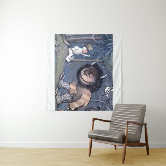 Tenture Les choses sauvages sont (En situation (horizontale))