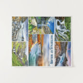 Tenture Les chutes d'Islande (Devant (Horizontal))
