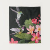 Tenture Les colibris de la Plumeria (Devant)