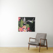 Tenture Les colibris de la Plumeria (En situation (horizontale))