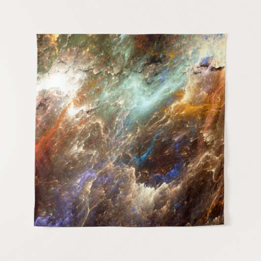 Tenture Les couleurs de la série, Peinture fantaisie. Arri (Devant)