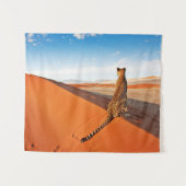 Tenture Les déserts | Désert de Cheetah Savannah (Devant (Horizontal))