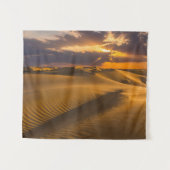 Tenture Les déserts | Paysage des dunes de sable (Devant (Horizontal))