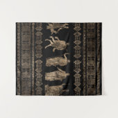 Tenture Les divinités grecques et l'ornement de Meander (Devant (Horizontal))