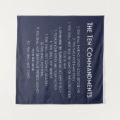 Tenture Les Dix Commandements (Devant (Horizontal))