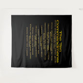 Tenture Les dix commandements 01 (Devant (Horizontal))