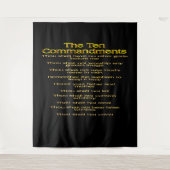 Tenture Les dix commandements 01 (Devant)