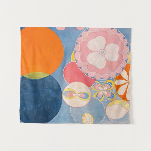 Tenture Les dix plus grandes, Groupe IV, No.2 par Hilma af (Devant (Horizontal))