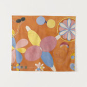 Tenture Les dix plus grands, Groupe IV, No 3 par Hilma af  (Devant (Horizontal))