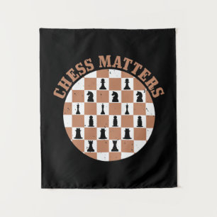 Tenture Les échecs