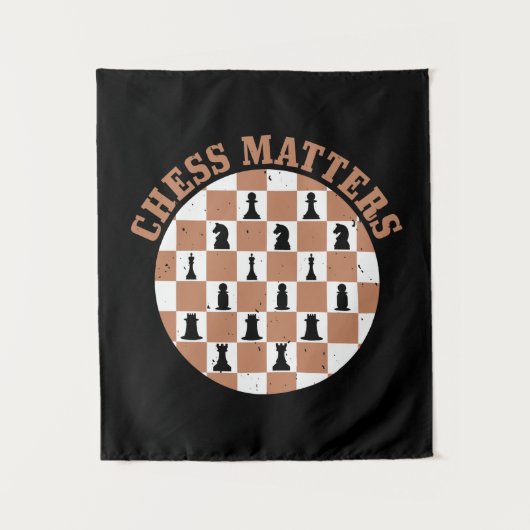 Tenture Les échecs (Devant)