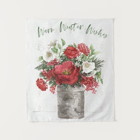 Tenture Les envies d'hiver chaudes (Devant)