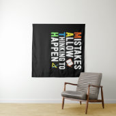 Tenture Les Erreurs Permettent De Penser À Se Produire Le  (En situation (horizontale))