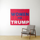 Tenture Les Femmes Pour Trump (En situation (horizontale))
