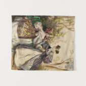 Tenture Les femmes victoriennes dans la conversation de ja (Devant (Horizontal))