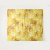 Tenture Les flocons de neige en or (Devant (Horizontal))