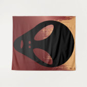 Tenture Les Gris - Ancien Alien Faux Canvas Imprimer (Devant (Horizontal))