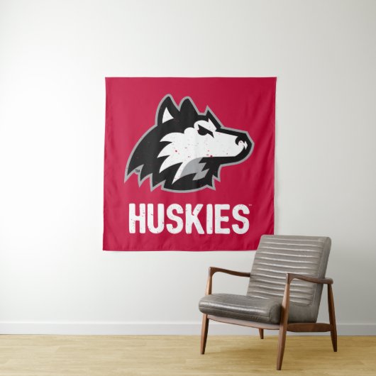 Tenture Les Huskies de NIU en détresse (En situation)