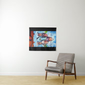 Tenture Les Indiens d'Amérique célèbres chefs indiens peig (En situation (horizontale))