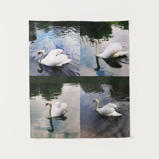 TENTURE LES MAJESTUELLES CANVAS DE SWAN (Devant)