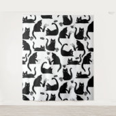 Tenture Les mauvais chats frappent des trucs sur (Devant)