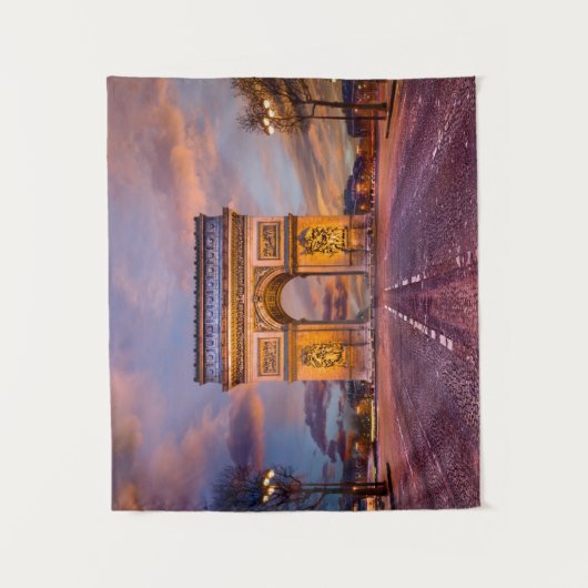 Tenture Les monuments | Arc de Triomphe, Paris France (Devant)