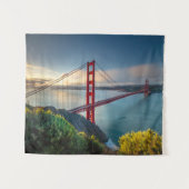 Tenture Les monuments | Golden Gate San Francisco (Devant (Horizontal))