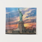 Tenture Les monuments | La statue de la liberté (Devant (Horizontal))