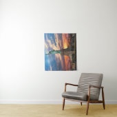 Tenture Les monuments | La statue de la liberté (En situation)