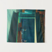 Tenture Les nuits Edward Hopper (Devant (Horizontal))