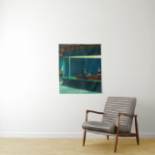 Tenture Les nuits Edward Hopper (En situation)