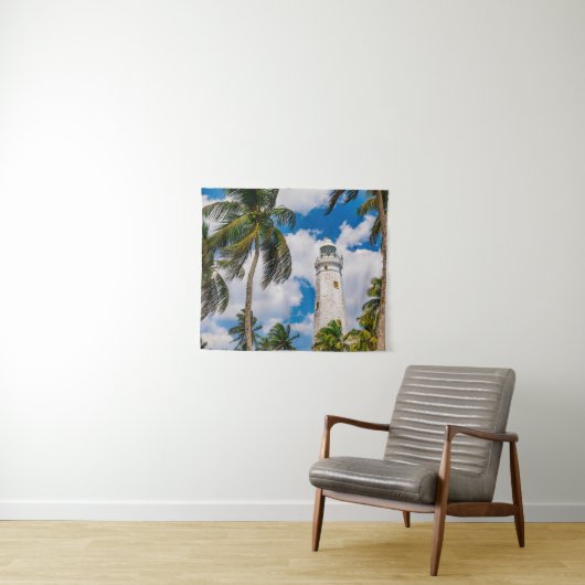 Tenture Les phares | Dewundara Matara Sri Lanka (En situation (horizontale))