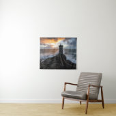 Tenture Les phares | Le Conquet Le Phare Kermorvan (En situation (horizontale))