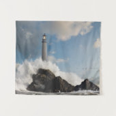 Tenture Les phares | Phare Avec Vagues De Crise (Devant (Horizontal))