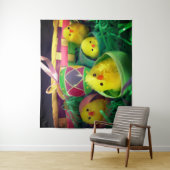 Tenture Les pousses de Pâques (En situation)