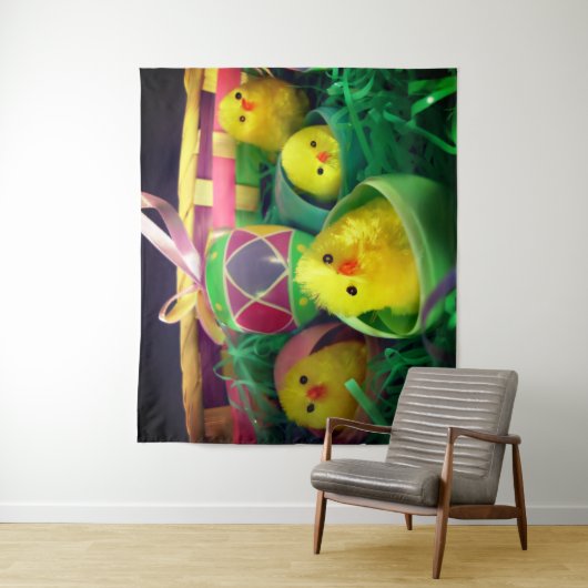 Tenture Les pousses de Pâques (En situation)