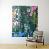 Tenture Les puits de Claude Monet (En situation)
