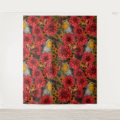 Tenture Les Robins de l'auccle garden (Devant)