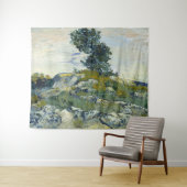 Tenture Les Rocks Vincent van Gogh (En situation (horizontale))