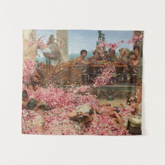 Tenture Les Roses d'Heliogabalus (Devant (Horizontal))